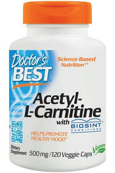 Doctor's Best - Acetyl L-Carnitine with Biosint Carnitines - Nutri.se